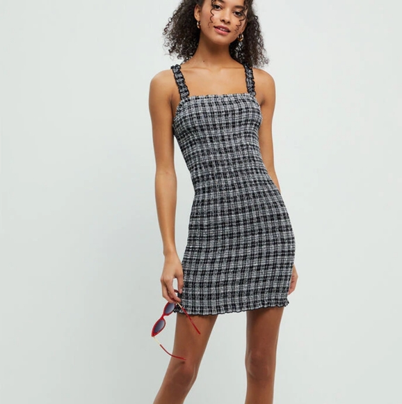 Volcom Seeriously Plaid Bodycon Dress - Picture 9 of 15